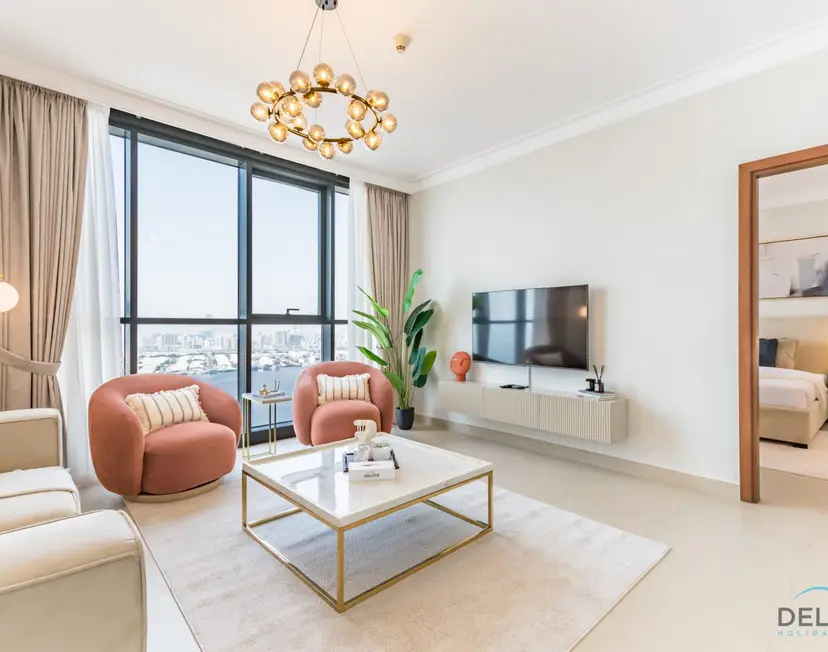 Spacious 3-Bedroom Apartment with Assistant Room & Stunning Creek Views — Dubai Creek Residences — photo 10