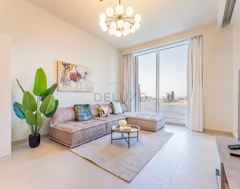 High-Rise 1-Bedroom with Stunning Creek Views,Near to Dubai Creek Tower — Harbour Gate — photo 1